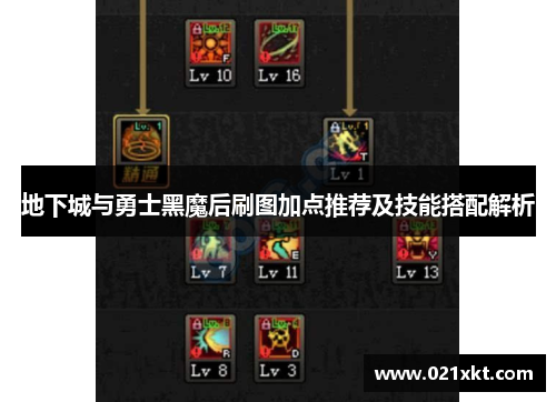 地下城与勇士黑魔后刷图加点推荐及技能搭配解析